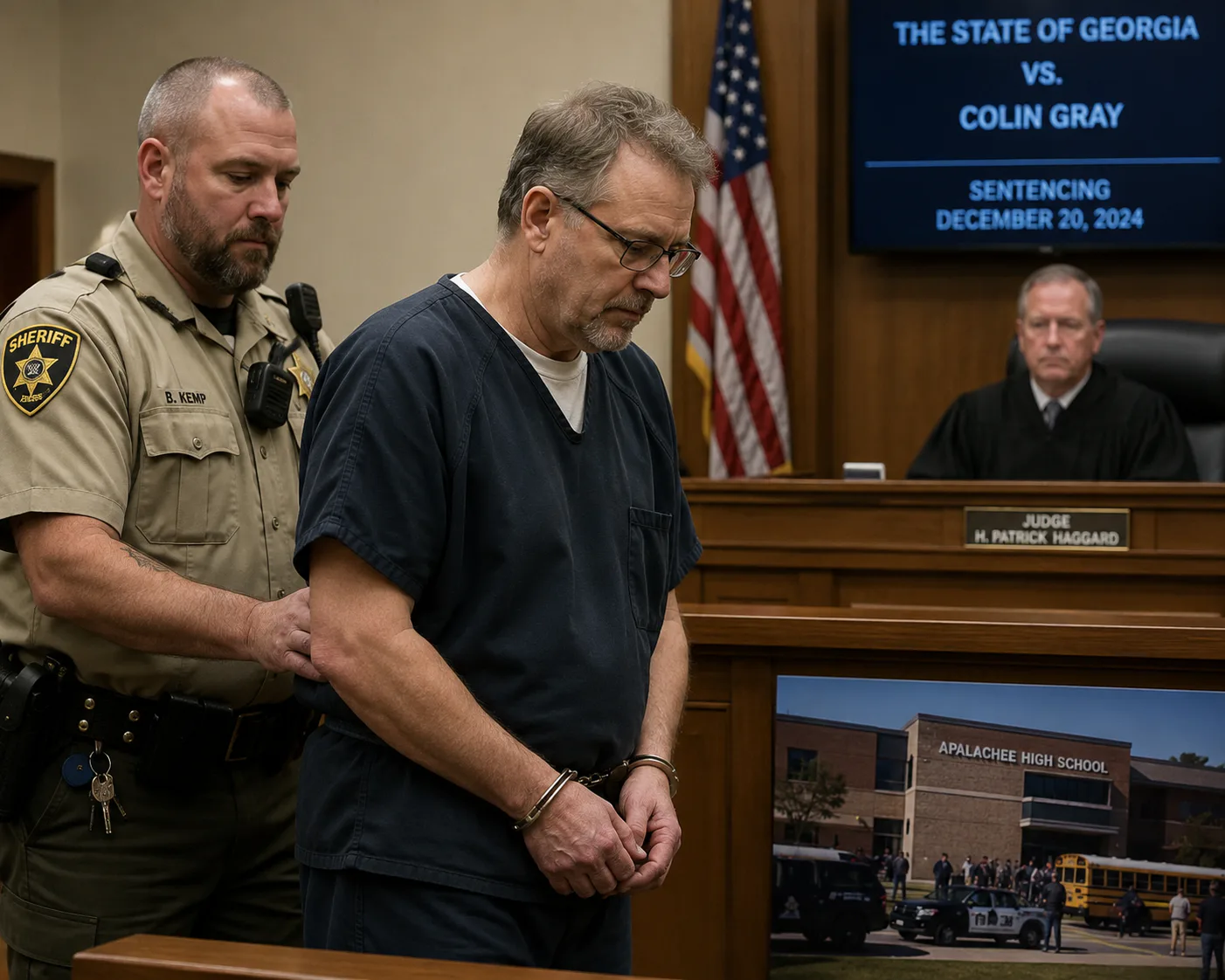 Georgia Father Sentenced for Enabling Son's School Shooting