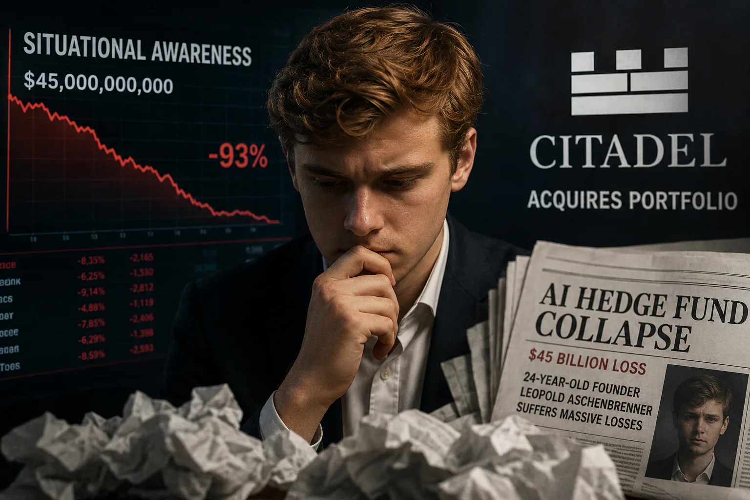 AI Hedge Fund Founder Loses Billions in Rapid Market Collapse