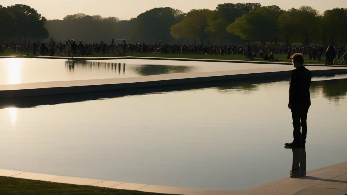 DOJ Drops Reflecting Pool Charge Against Olympian