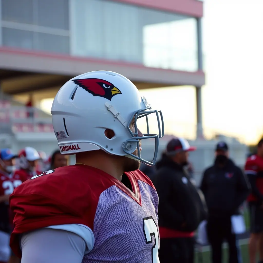 How is Carson Beck performing in Arizona Cardinals' practices?