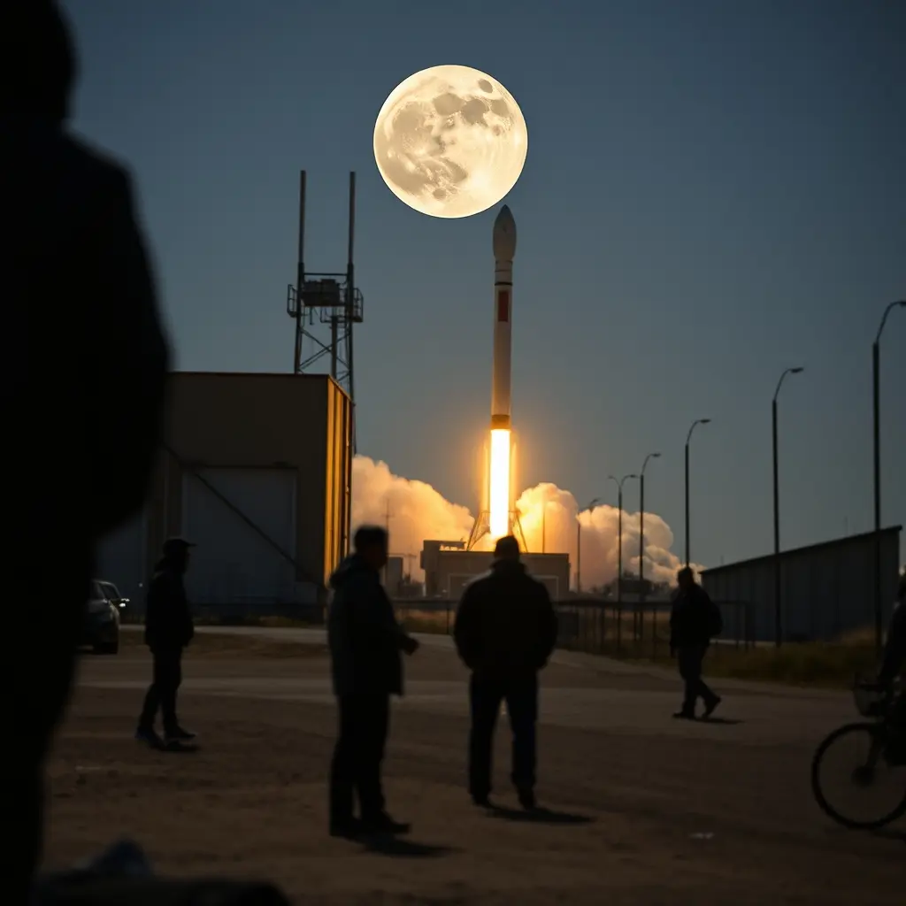 What happens when a rocket stage hits the Moon?