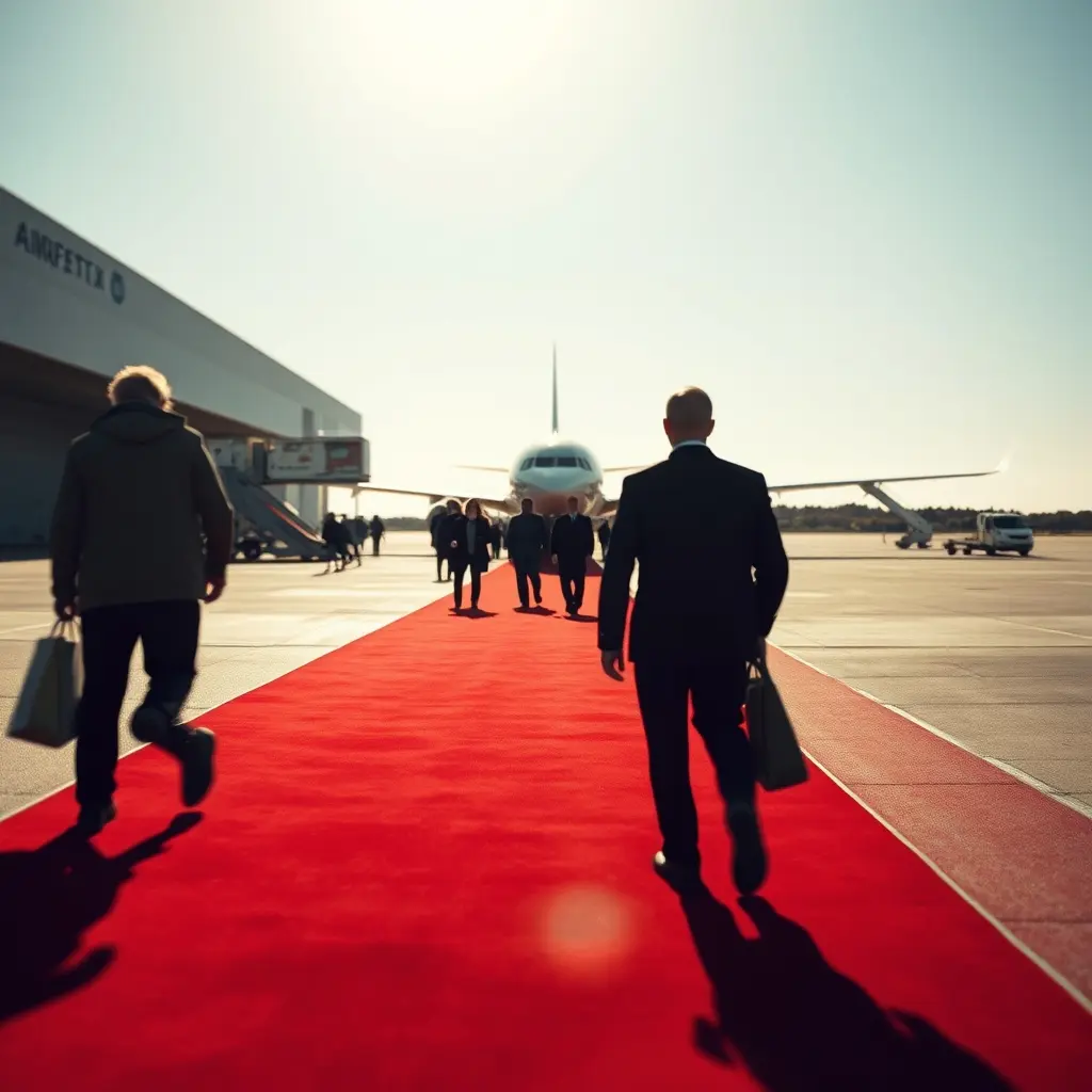 Why did Trump give Xi Jinping a rare planeside welcome?
