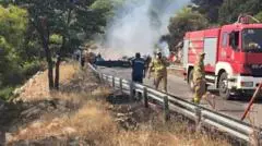 Why did two firefighting helicopters collide in Greece?